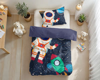 Space man - Blauw