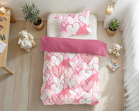 Hearts love - Roze