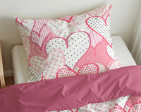 Hearts love - Roze