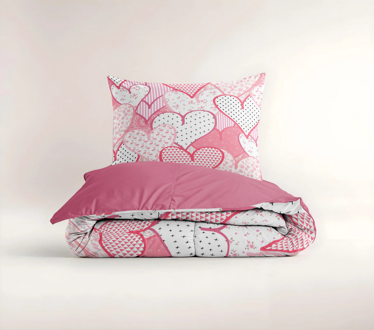 Hearts love - Roze