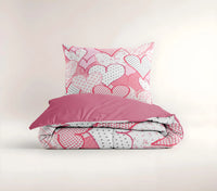 Hearts love - Roze