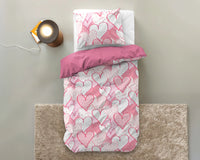 Hearts love - Roze