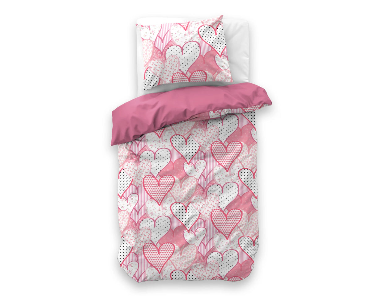 Hearts love - Roze