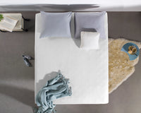 Fitted sheet single - White 