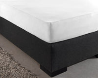 Fitted sheet single - White 