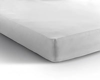 Fitted sheet single - White 