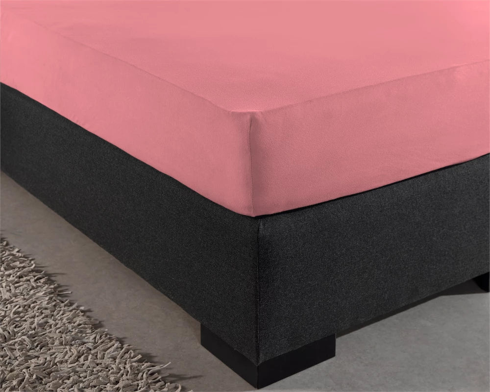 Fitted sheet single - Pink 