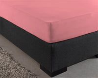 Fitted sheet single - Pink 
