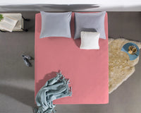 Fitted sheet single - Pink 