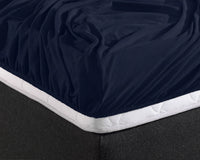 Fitted sheet single - Dark Blue 