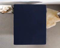 Fitted sheet single - Dark Blue 