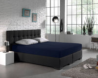 Fitted sheet single - Dark Blue 