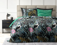 Velvet Botanical forest - Groen