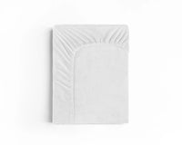 Velvet Fitted Sheet White
