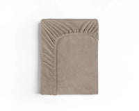 Sammetslakan Taupe/Grå