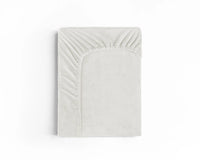 Velvet Fitted Sheet Cream
