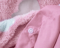 Glow in the dark Pink Unicorn Duvet Cover