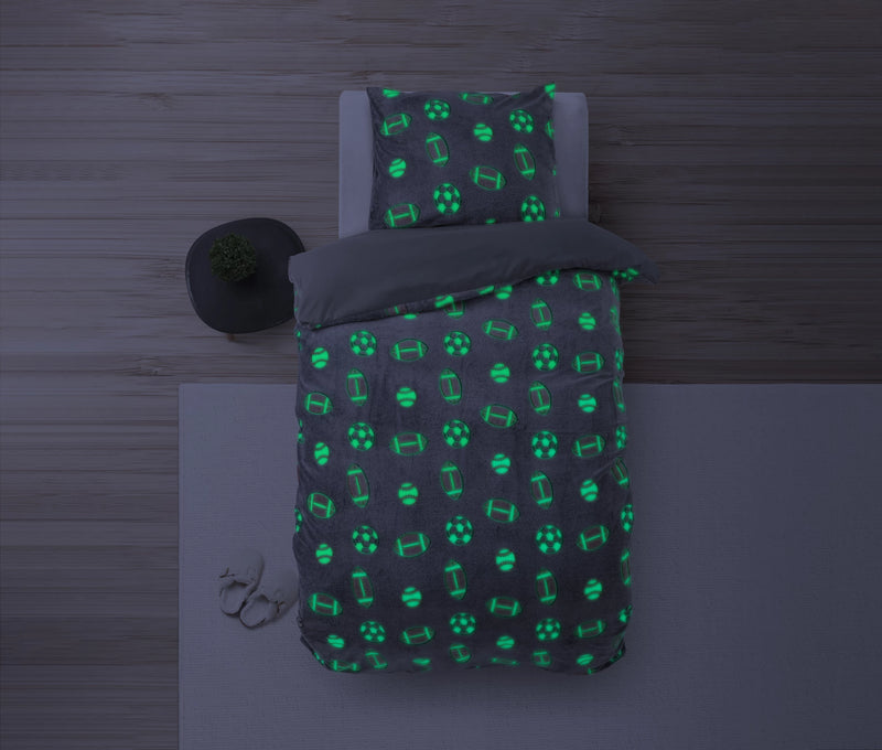 Glow in the dark Sport Duvet Cover