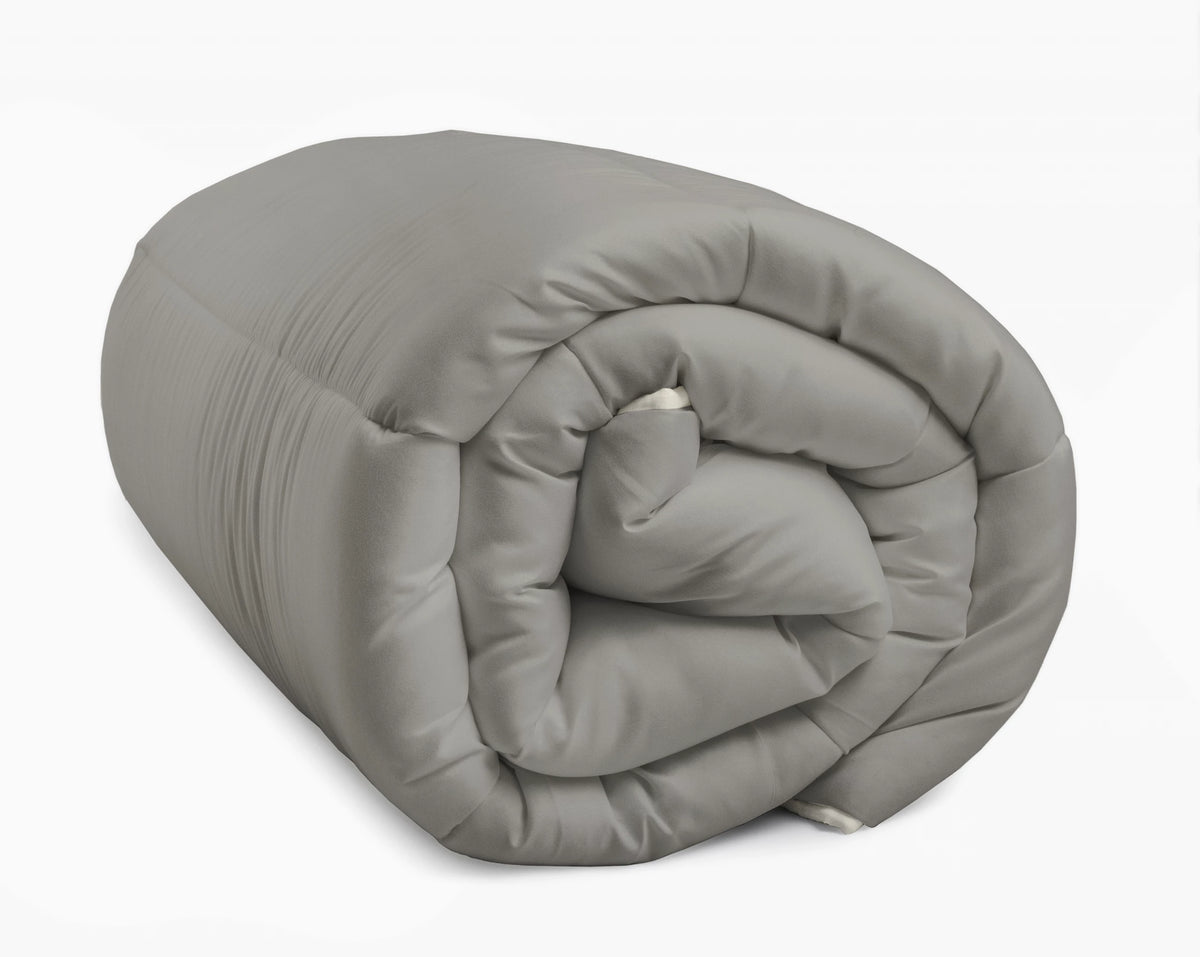 All-in One Lazy dekbed - Creme/Kaki