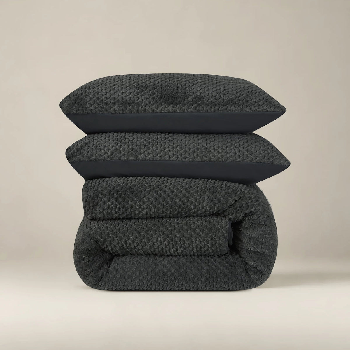 CozyTeddy bed set - Black
