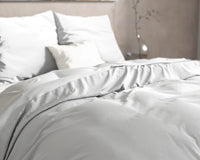 Flannel Duvet Cover – Mendez White 