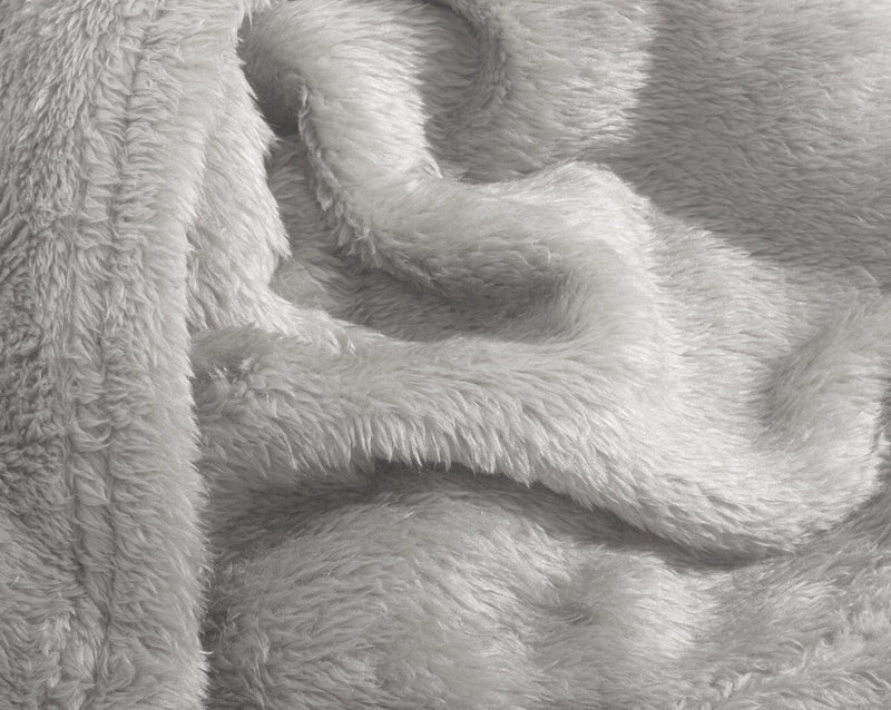 Soft Teddy Blanket Taupe