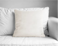 Velvet Cushion Beige