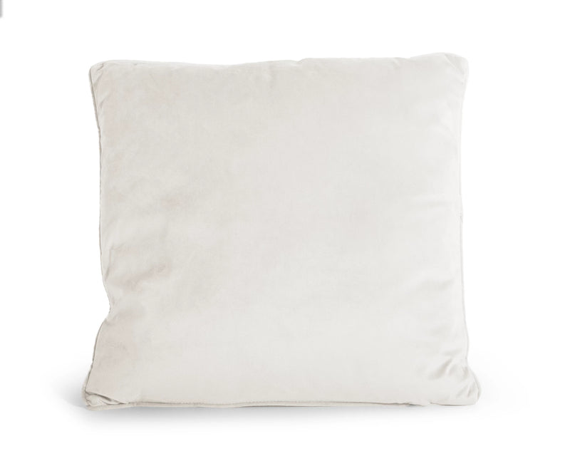 Velvet Cushion Beige