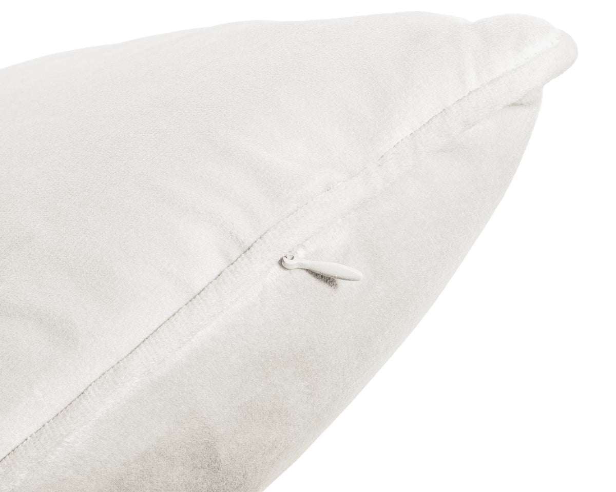 Velvet Cushion Beige