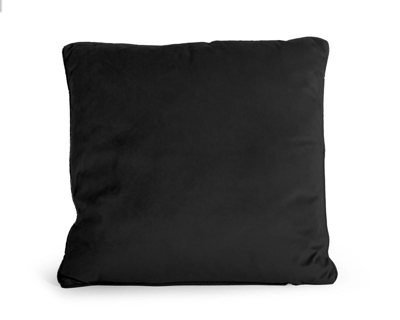 Velvet Cushion Black