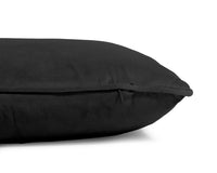 Velvet Cushion Black