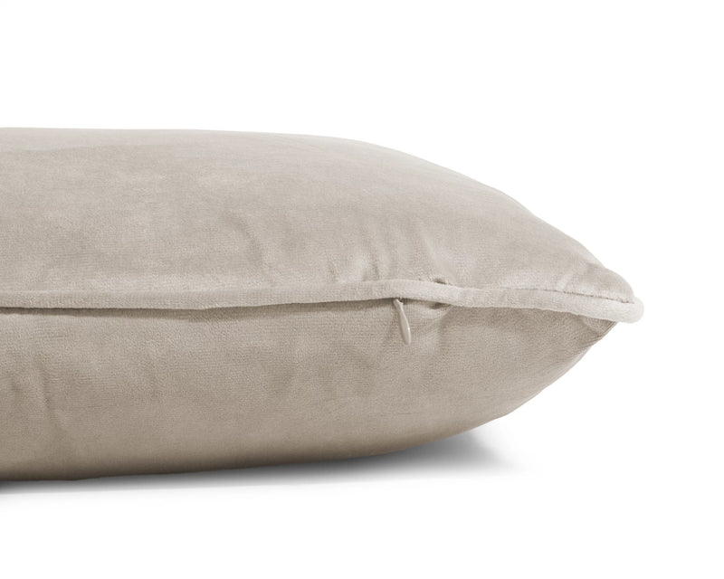 Velvet Cushion Taupe