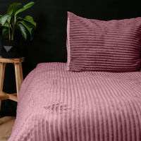 Rib Teddy - Roze