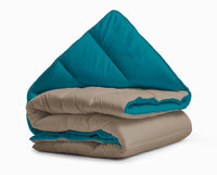 All-in One Lazy duvet - Plume &amp; Brown