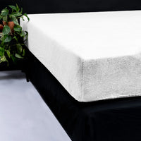 Teddy Fitted Sheet - White