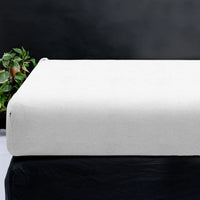 Teddy Fitted Sheet - White